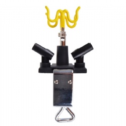 Airbrush Holder Holds 4 Clamp-On Mount Table Bench Station Gravity Stand Kit